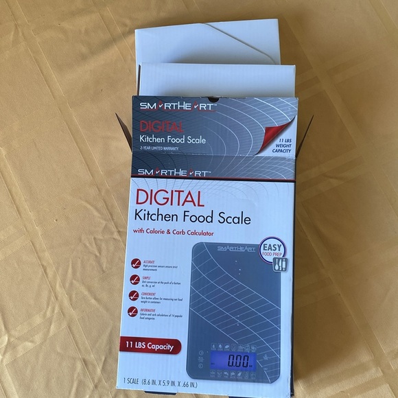 SmartHeart Digital Kitchen Food Scale - Picture 3 of 7